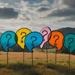 ai generated, question mark, balloon